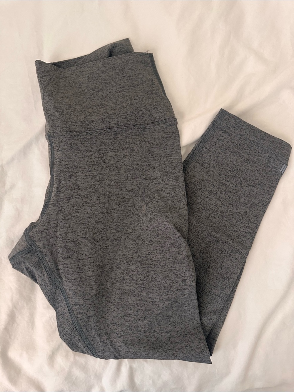 NOBULL Heathered Gray High-Waist Leggings